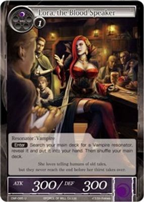 Lora, the Blood Speaker