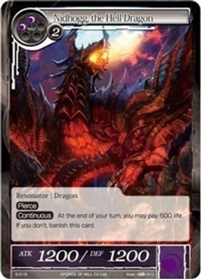 Nidhogg, the Hell Dragon