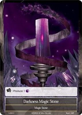 Darkness Magic Stone