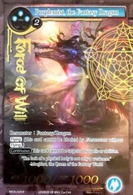 Purplemist, the Fantasy Dragon (Full Art)