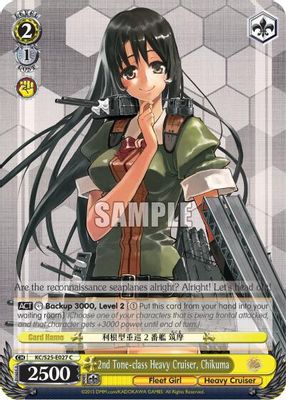 2nd Tone-class Heavy Cruiser, Chikuma