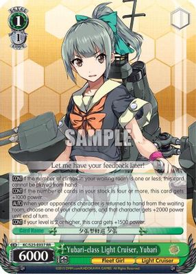 Yubari-class Light Cruiser, Yubari