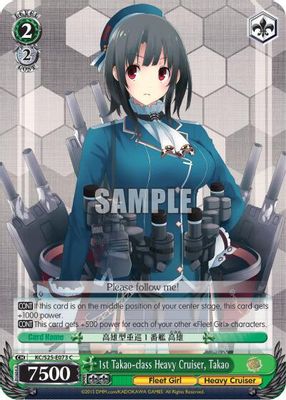 1st Takao-class Heavy Cruiser, Takao
