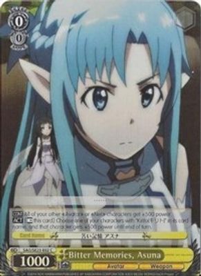 Bitter Memories, Asuna (Parallel Foil)