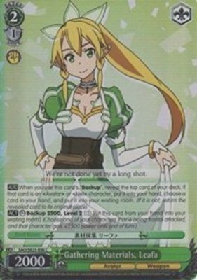 Gathering Materials, Leafa (Parallel Foil)