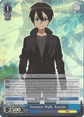 Autumn Walk, Kazuto (Parallel Foil)