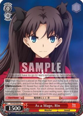 As a Mage, Rin