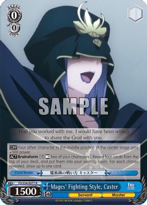 Mages' Fighting Style, Caster
