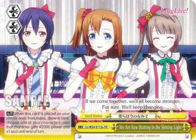 We Are Now Waiting In the Shining Light (A)
