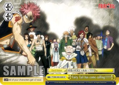 Fairy Tail has come calling!!!!!!