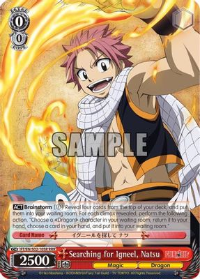 Searching for Igneel, Natsu (RRR)