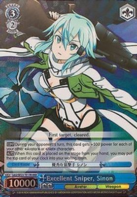 Excellent Sniper, Sinon (RRR)