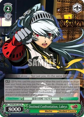 Destined Confrontation, Labrys