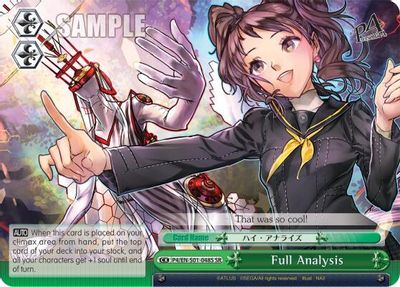 Full Analysis (SR)