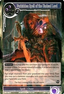 Forbidden Spell of the Undead Lord