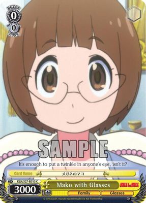 Mako with Glasses