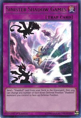 Sinister Shadow Games