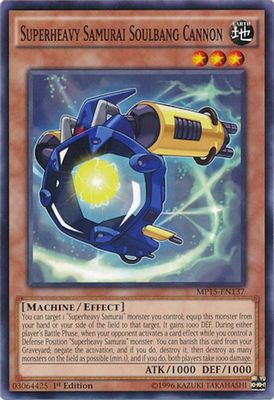 Superheavy Samurai Soulbang Cannon