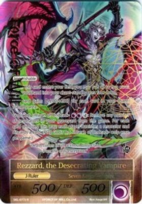 Rezzard, the Undead Lord // Rezzard, the Desecrating Vampire (Full Art)