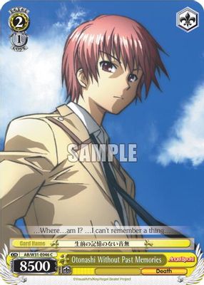Otonashi Without Past Memories