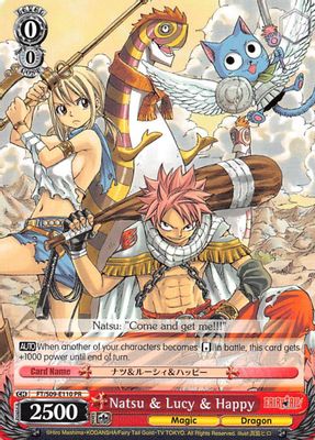Natsu & Lucy & Happy