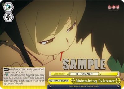 Maintaining Existence