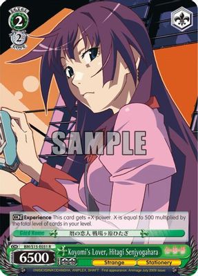Koyomi's Lover, Hitagi Senjyogahara