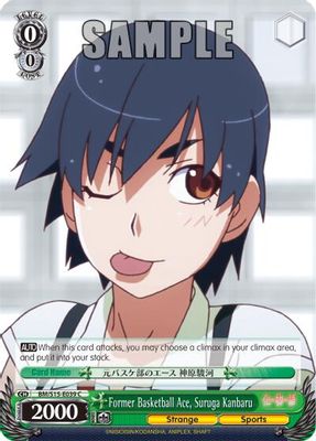 Former Basketball Ace, Suruga Kanbaru