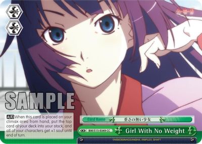 Girl With No Weight