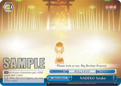 NADEKO Snake