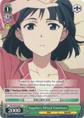 Suguha's Mixed Emotions