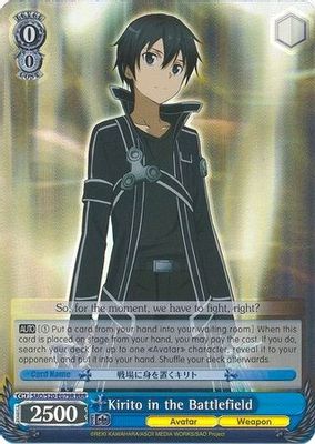 Kirito in the Battlefield (RRR)