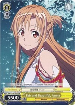Fair and Beautiful, Asuna