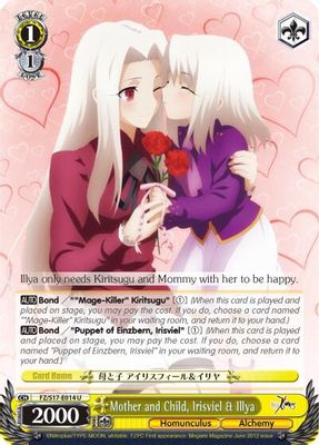 Mother and Child, Irisviel & Ilya