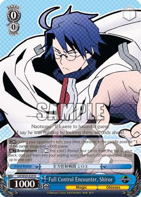 Full Control Encounter, Shiroe