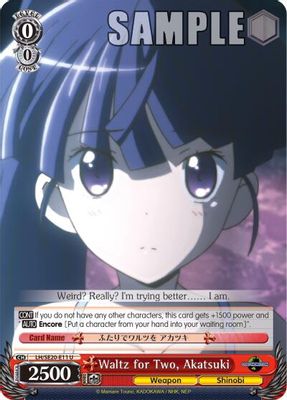 Waltz for Two, Akatsuki (Alternate Art Foil)
