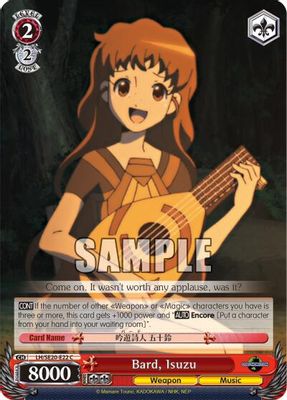 Bard, Isuzu (Alternate Art Foil)