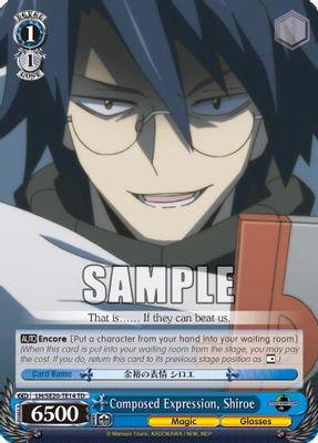 Composed Expression, Shiroe
