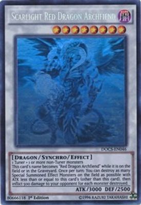 Scarlight Red Dragon Archfiend (Ghost Rare)