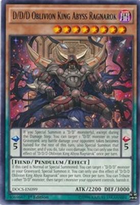 D/D/D Oblivion King Abyss Ragnarok