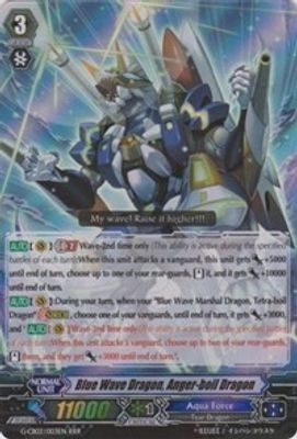 Blue Wave Dragon, Anger-boil Dragon
