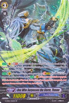 One Who Surpasses the Storm, Thavas (Alternate Art SP)