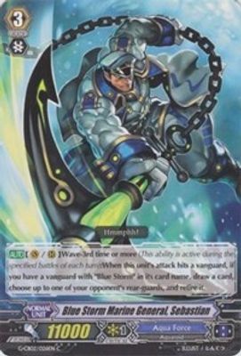 Blue Storm Marine General, Sebastian
