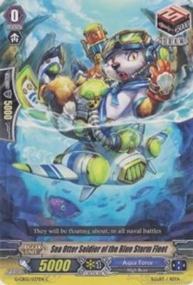 Sea Otter Soldier of the Blue Storm Fleet