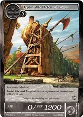 Deployable Defense Device