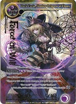 Dark Faria, Shadow Princess of Ebony (Full Art)