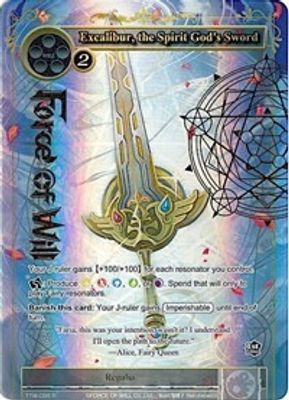 Excalibur, the Spirit God's Sword (Full Art)