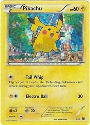 Pikachu - 6/12