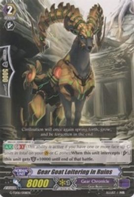 Gear Goat Loitering in Ruins