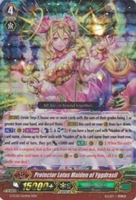 Protector Lotus Maiden of Yggdrasil